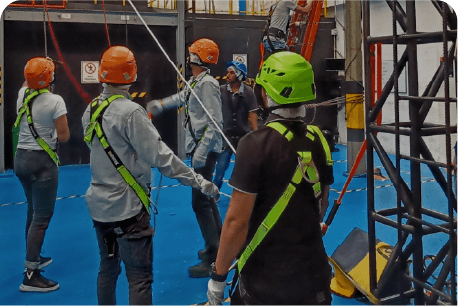 Curso trabajo seguro en alturas
